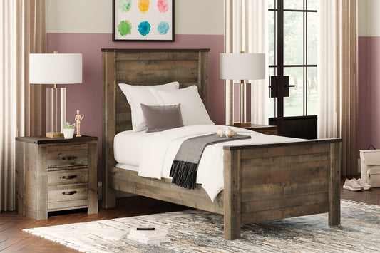 Ashley Express - Cama con paneles Trinell