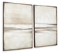 Ashley Express - Juego de arte mural Brockdunn (2 unidades)