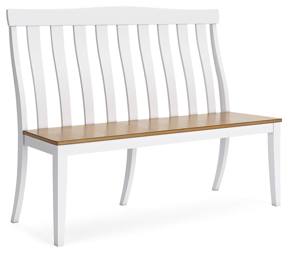 Ashley Express - Silla de comedor doble Ashbryn (1 unidad)