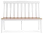 Ashley Express - Silla de comedor doble Ashbryn (1 unidad)