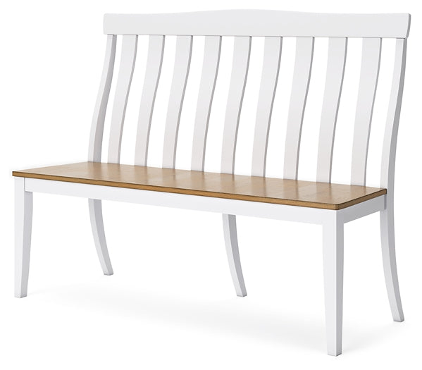 Ashley Express - Silla de comedor doble Ashbryn (1 unidad)