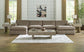 Seccional Sophie de 4 piezas con chaise longue