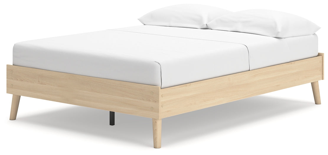 Ashley Express - Cama Queen Cabinella con plataforma