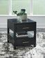 Ashley Express - Mesa auxiliar rectangular Winbardi