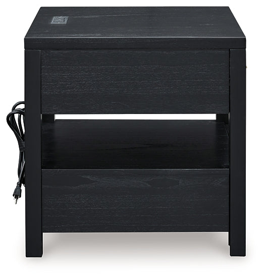 Ashley Express - Mesa auxiliar rectangular Winbardi