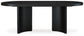 Mesa de comedor ovalada Rowanbeck