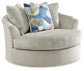 Silla giratoria extragrande con acento Maxon Place