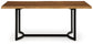 Mesa de comedor rectangular Fortmaine