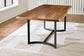 Mesa de comedor rectangular Fortmaine