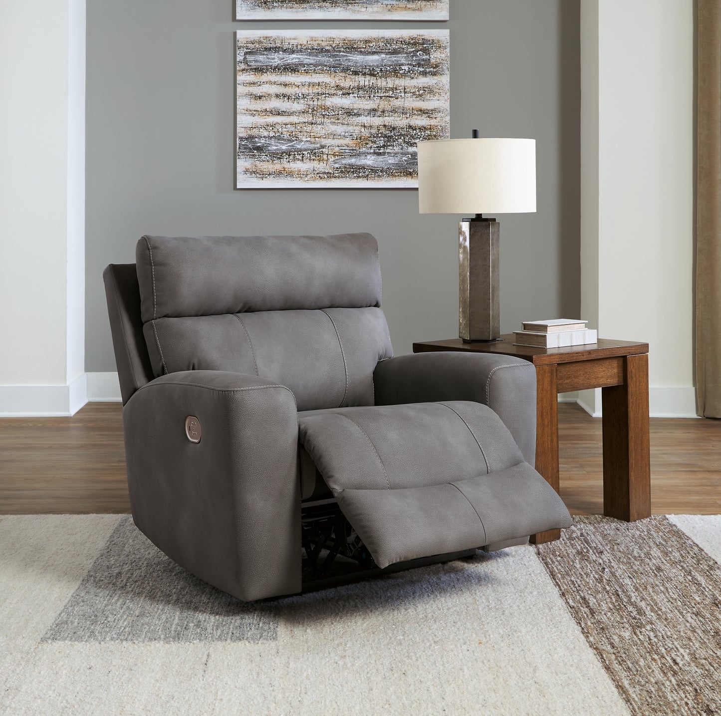 Sillón reclinable eléctrico DuraPella de última generación con reposacabezas ajustable