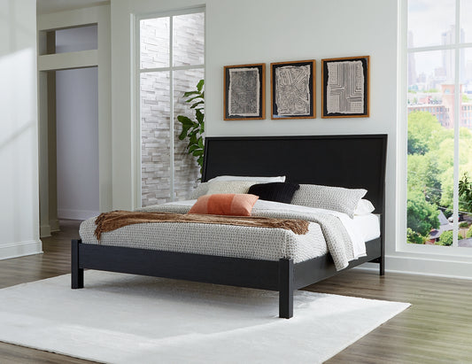 Ashley Express - Cama con paneles Danziar