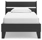 Ashley Express - Cama con plataforma y paneles Socalle