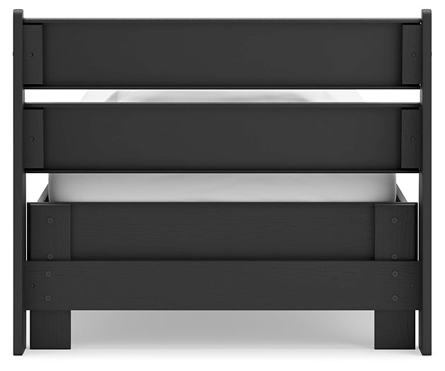 Ashley Express - Cama con plataforma y paneles Socalle