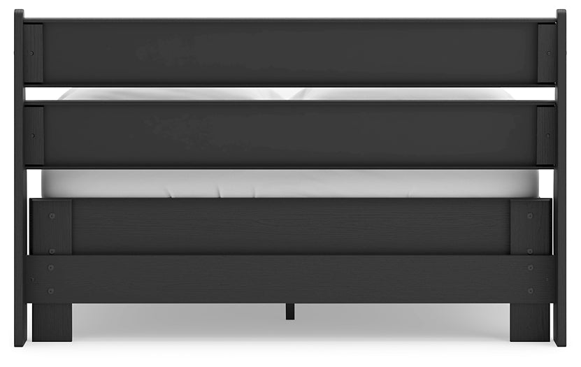 Ashley Express - Cama con plataforma y paneles Socalle