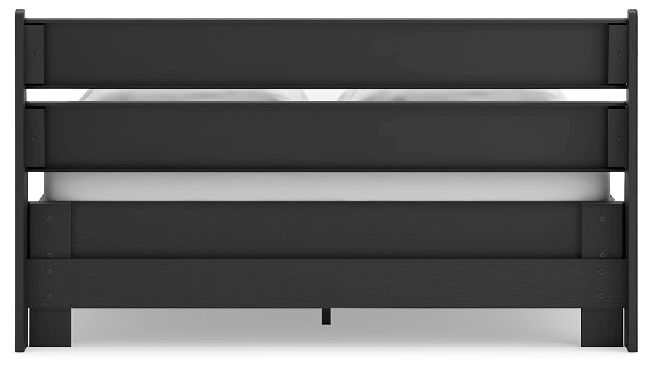 Ashley Express - Cama con plataforma y paneles Socalle
