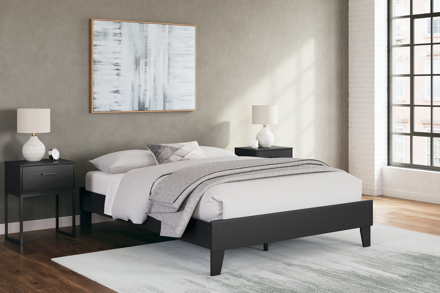 Ashley Express - Cama de plataforma Socalle