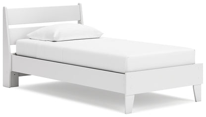 Ashley Express - Cama con plataforma y paneles Socalle