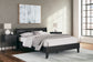 Ashley Express - Cama con plataforma y paneles Socalle