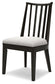 Ashley Express - Silla auxiliar UPH Galliden Dining (2 unidades)