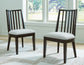 Ashley Express - Silla auxiliar UPH Galliden Dining (2 unidades)