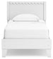Ashley Express - Cama con plataforma y paneles Hallityn