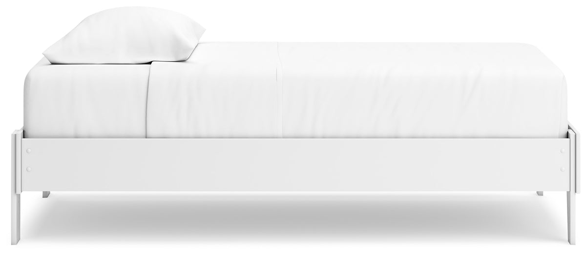 Ashley Express - Cama con plataforma Hallityn