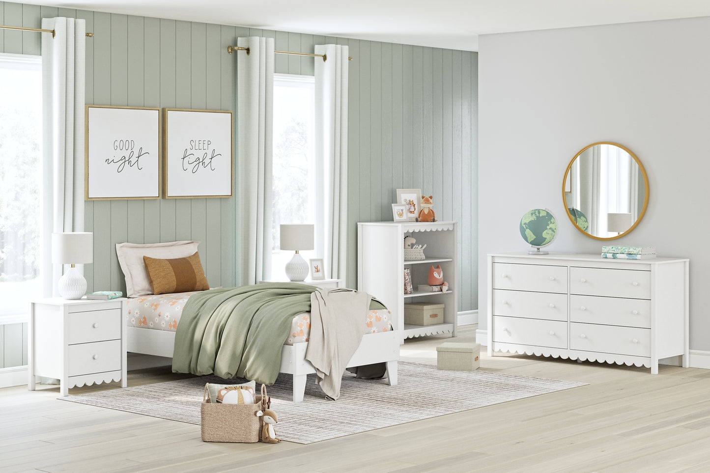 Ashley Express - Cama con plataforma Hallityn