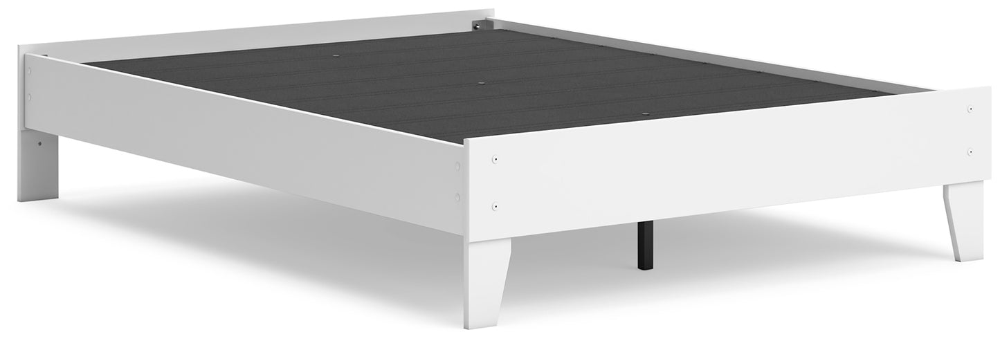 Ashley Express - Cama con plataforma Hallityn