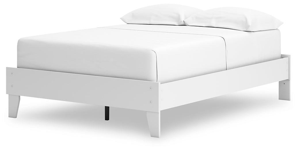 Ashley Express - Cama con plataforma Hallityn