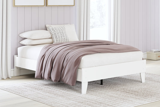 Ashley Express - Cama con plataforma Hallityn