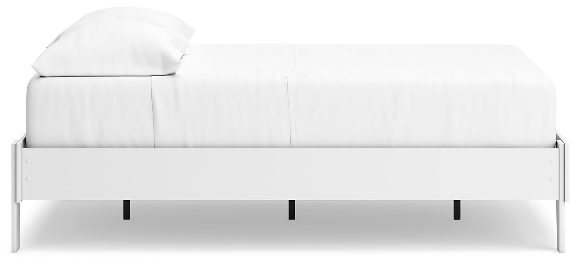 Ashley Express - Cama con plataforma Hallityn