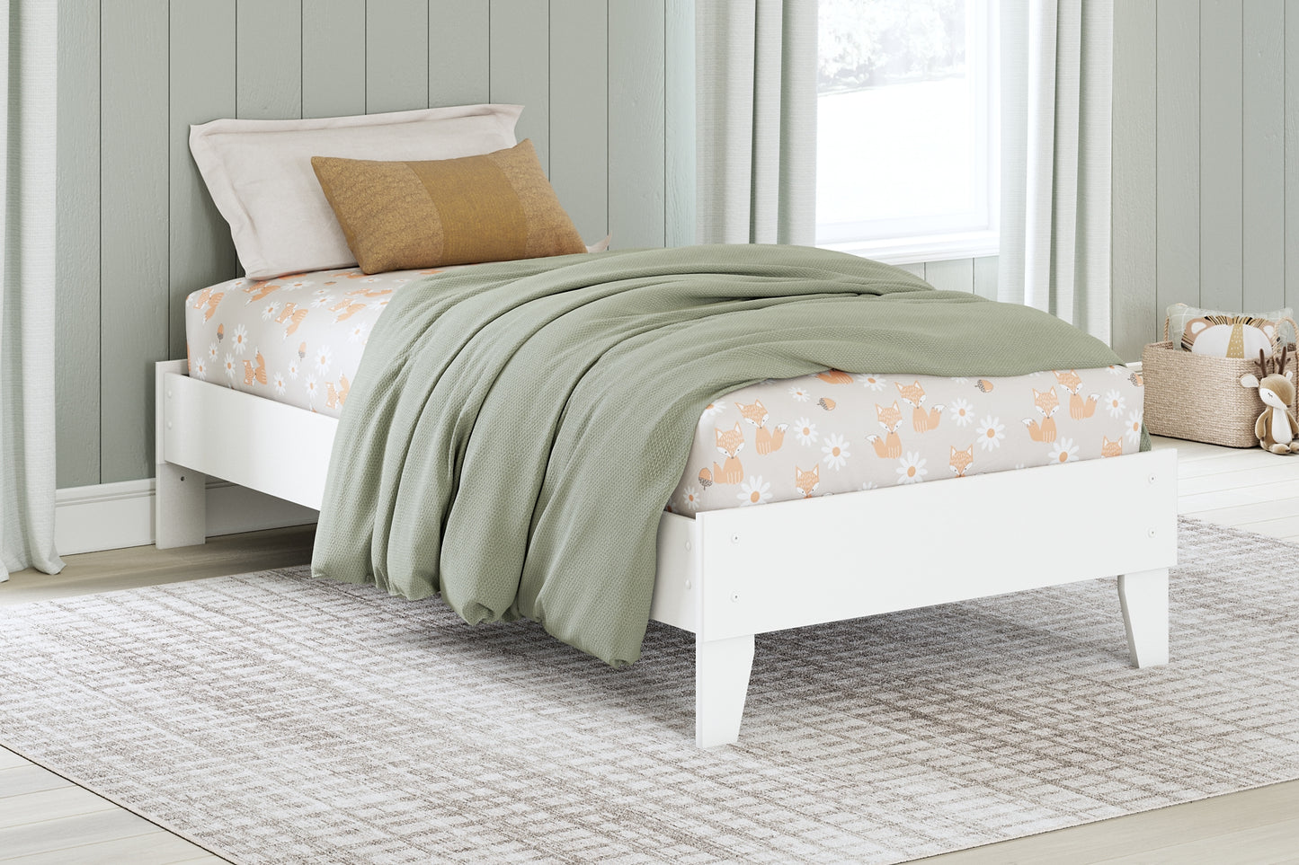 Ashley Express - Cama con plataforma Hallityn