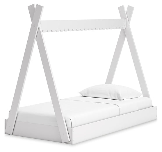 Ashley Express - Tienda de campaña Hallityn completa con cama en caja