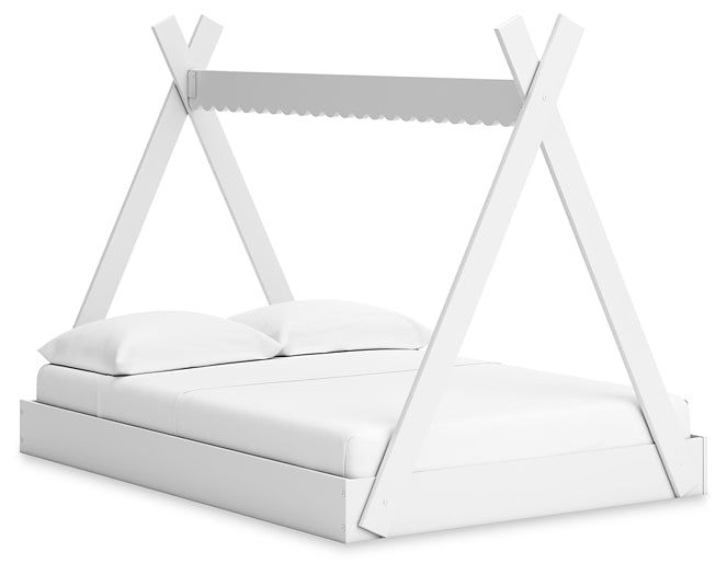 Ashley Express - Tienda de campaña Hallityn completa con cama en caja