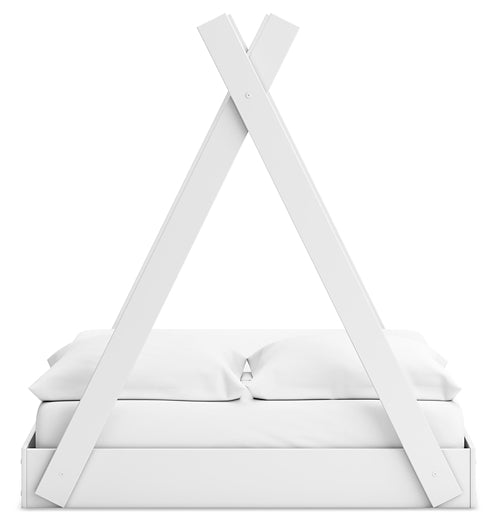 Ashley Express - Tienda de campaña Hallityn completa con cama en caja