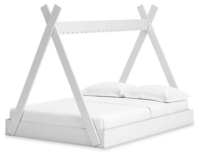 Ashley Express - Tienda de campaña Hallityn completa con cama en caja