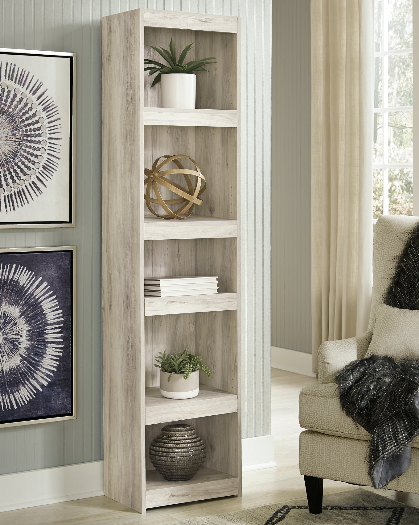 Ashley Express - Centro de entretenimiento Bellaby de 4 piezas con chimenea eléctrica