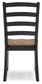 Mesa de comedor Wildenauer y 6 sillas