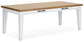 Mesa de comedor Ashbryn y 4 sillas