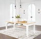 Mesa de comedor Ashbryn y 4 sillas
