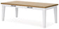 Mesa de comedor Ashbryn y 6 sillas
