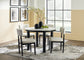 Ashley Express - Mesa de comedor Xandrum y 4 sillas
