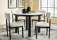 Ashley Express - Mesa de comedor Xandrum y 4 sillas