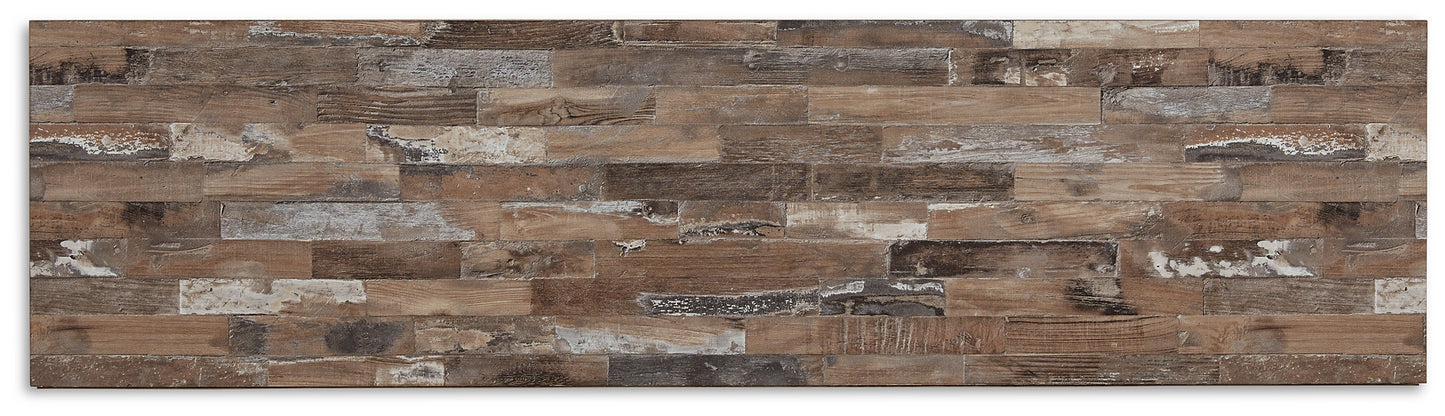 Ashley Express - Centro de entretenimiento Willowton de 4 piezas con chimenea eléctrica