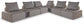 Ashley Express - Asientos modulares para exterior Bree Zee de 8 piezas