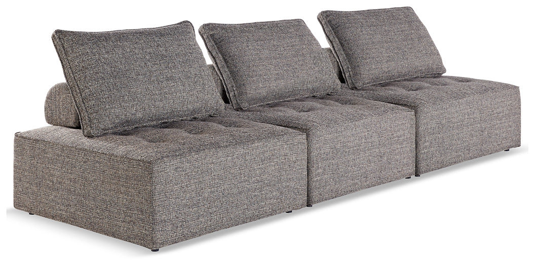 Ashley Express - Asientos modulares para exteriores Bree Zee de 3 piezas