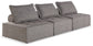 Ashley Express - Asientos modulares para exteriores Bree Zee de 3 piezas