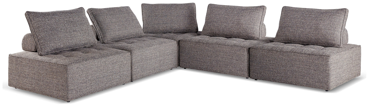 Ashley Express - Asientos modulares para exteriores Bree Zee de 5 piezas