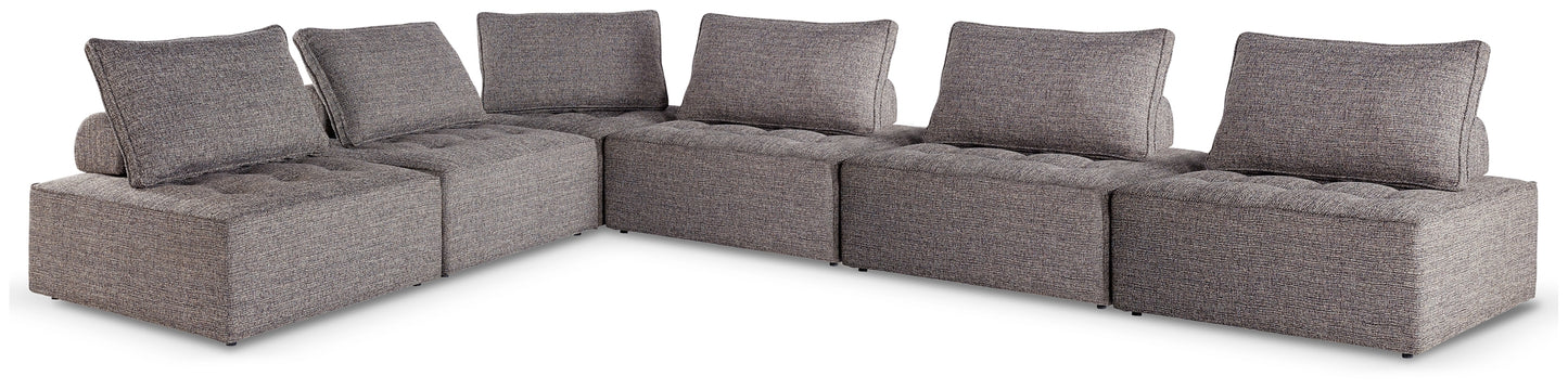 Ashley Express - Asientos modulares para exteriores Bree Zee de 6 piezas