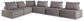 Ashley Express - Asientos modulares para exteriores Bree Zee de 6 piezas